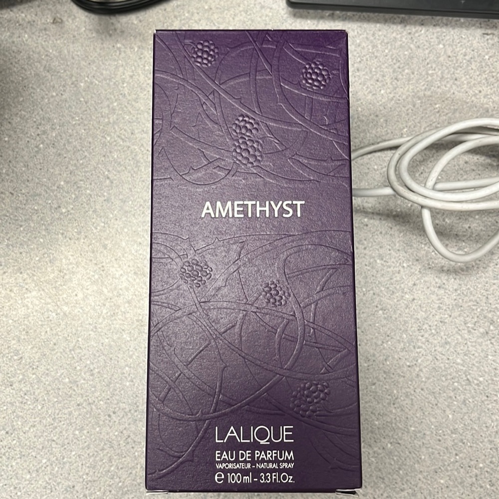 Lalique Amethyst Exquise Eau De Parfum Spray By Lalique 100 ml new unopened